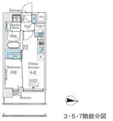 イプセ住吉の物件間取画像